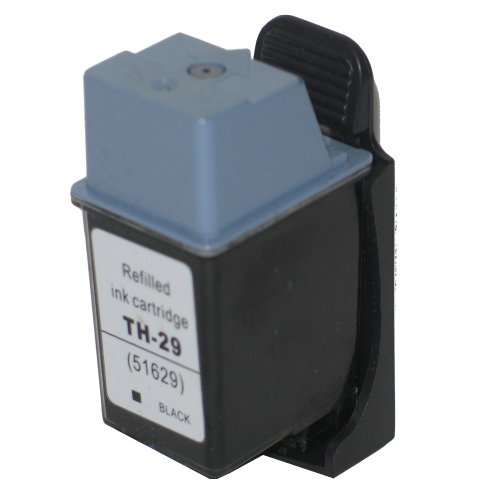 1 Tintenpatrone in Schwarz für z.B. HP Deskjet 600 660C 660CSE 670C 672C Deskwriter 600 660C 660CSE ersetzt HP29 von AfiD GmbH