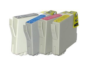 14 Druckerpatronen Tinte für Epson Stylus D68 DX4200 DX4850 ersetzen T0611 T0612 T0613 T0614 T0615 von AfiD GmbH