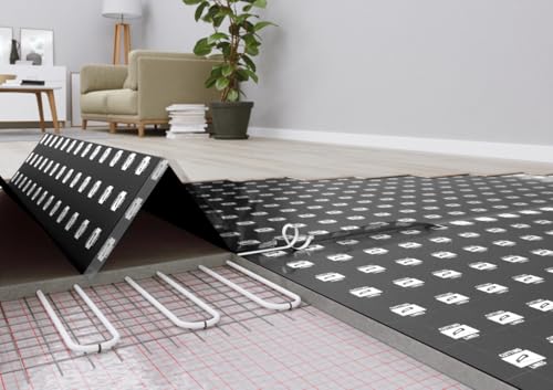 SPC & Vinyl Smart 3in1 Universelle Unterlage 1mm, hochbelastbar, ideal für Fußbodenbeläge, 15m² pro Packung, Geräuschdämmend, für Wohn- und Gewerbeflächen geeignet von Afirmax