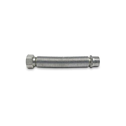 Flexibler Wasseranschluss aus Edelstahl MF ausziehbar von ca. 20 bis 40 cm (1 Zoll) von Aflex