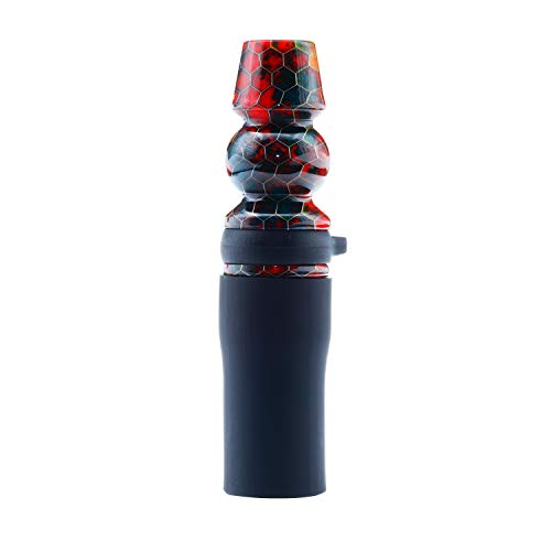 Körperpflege Mundstück Shisha Mundstück für Schlauchgriffe mit Lanyards: eine handgefertigte Lederkette und ein VIP-Markierungsband in einer Geschenkbox Universell, stylisch und sicher (MEST-Colorful) von Afoosoo