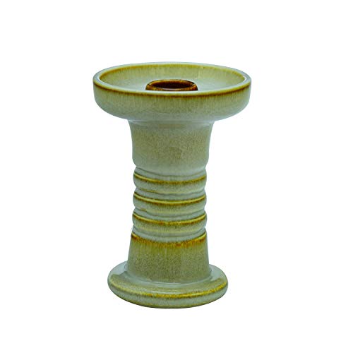 Shisha Kopf Premium Ton Ton Phunnel Shisha Bowl mit Glasur Perfekte Arbeit mit Wärmemanagementsystem und Folien Konische Öl Gute Versiegelung Einfach von Afoosoo