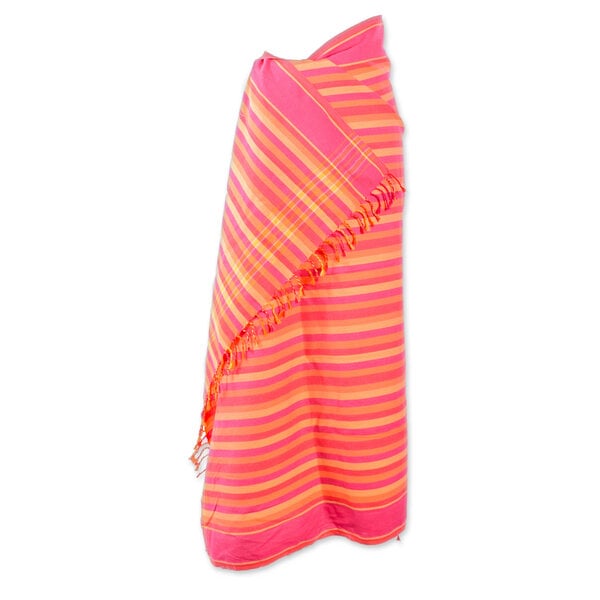 Africulture Kikoy Strandtuch, Sarong, gestreift von Africulture