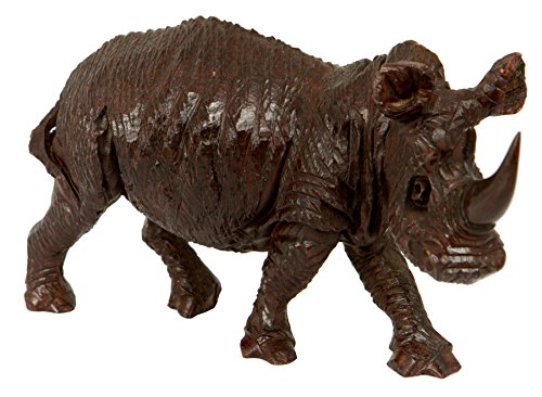 Nashorn Nasiba in Verschiedene Größen Handarbeit aus SIMBABWE Afrika Deko sehr hochwertiges Holznashorn Figur Holzfigur, 15cm Nashorn Nasiba in Verschiedene Größen Handarbeit aus SIMBABWE Afrika Deko sehr hochwertiges Holznashorn Figur Holzfigur, 15cm von Afrika-Deko.net