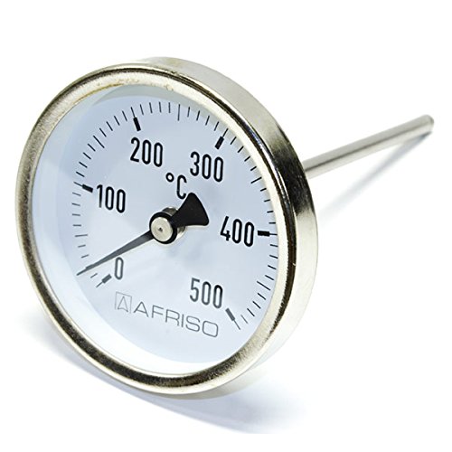 Afriso Rauchgas-Thermometer TR 80 0-500°C 150mm von Afriso