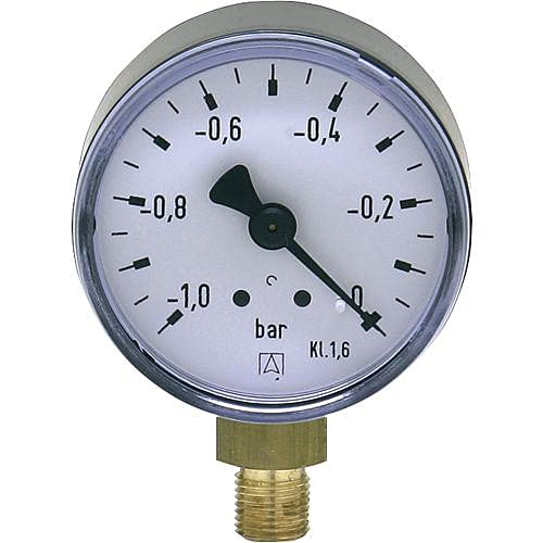 Vakuummeter 50 durch 1/8" unten -1-0 bar von Afriso