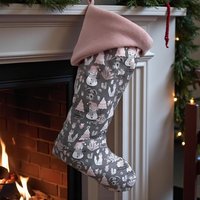 Nikolausstiefel, Kaminsocke, Befüllbarer Nikolaus Stiefel Zum Aufhängen von Afrosteff