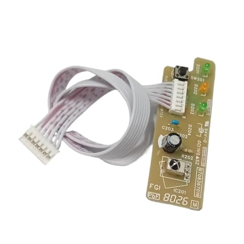 Signalempfangssteuerplatine for Klimaanlage K09CB-01-03 Display-Leiterplatte K09CB-DA 9708367019, kompatibel mit Fujitsu(4-LEDs) von AgaShi