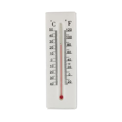 2 Stück Außen-/Innenthermometer, Hygrometer, Luftfeuchtigkeitsmesser, Thermometer, Schlüsselschrank, Versteckter Sicherheits-Schlüsselkasten Für Zuhause, Schlafsaal, Wohnung von Agatige