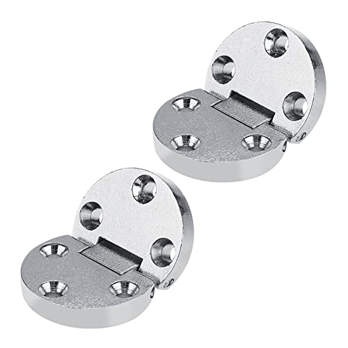 2 Stück Zink-Legierung selbst tragende Klapptisch-Scharniere, Drop-Front-Desk-Schublade Hinters ch arnier Heim klapptische Möbel ovale Hardware von Agatige