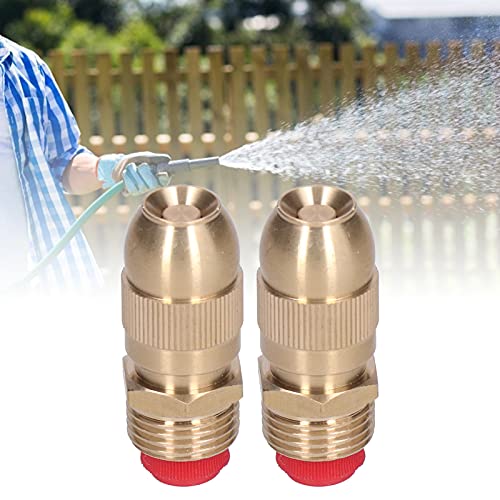 2pcs einstellbare Messing -Sprinklerdüse, G1/2 männlicher Fadenrasenspray -Kopf für Gartenbewässerung Rasen Bewässerung Nebelsystem 2pcs einstellbare Messing -Sprinklerdüse, G1/2 männlicher Fadenrasenspray -Kopf für Gartenbewässerung Rasen Bewässerung Nebelsystem von Agatige