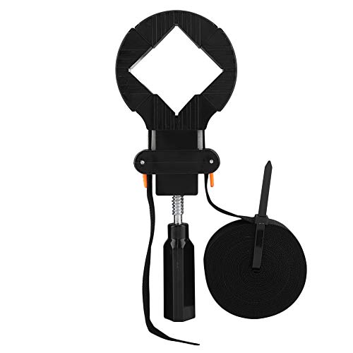 4 Jaws Corner Clamp, 6m einstellbare Schnellfreisetzungsbandklemme Bilderrahmenhalter für Schränke Schubladen Holzbearbeitungstool von Agatige