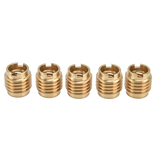 5 PCs Bier Tap -Griff, Standard -Ferrule -Bier -Tap -Wasserhahn Handbuch Installieren Sie Nuts Homebrew -Hardware für 3/8in -16 UNC External Thread von Agatige
