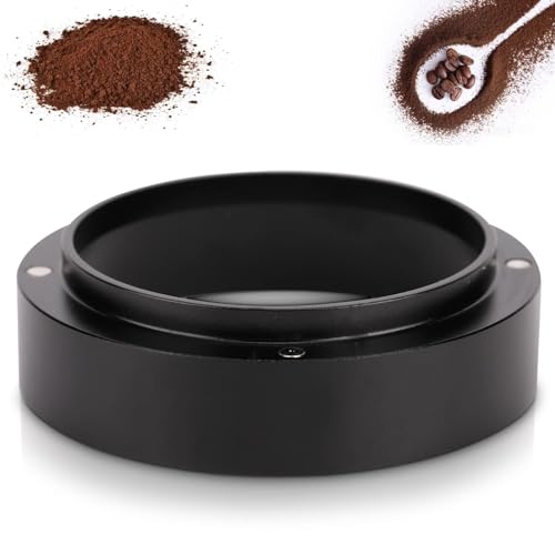 51 mm Espresso-Dosiertrichter, Aluminium, magnetischer Kaffee-Dosierring, Siebträger-Trichter, Ersatz-Espresso-Zubehör für Zuhause/Café von Agatige