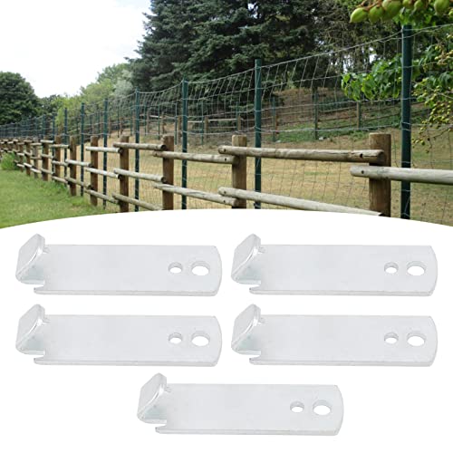 5pcs Zaundraht -Twist -Werkzeug, T -Post -Clip -Befestigungsmittel für Stacheldrahtstahl landwirtschaftliche Zaunwerkzeug für Farm Garden Viehzucht Gehäuse von Agatige