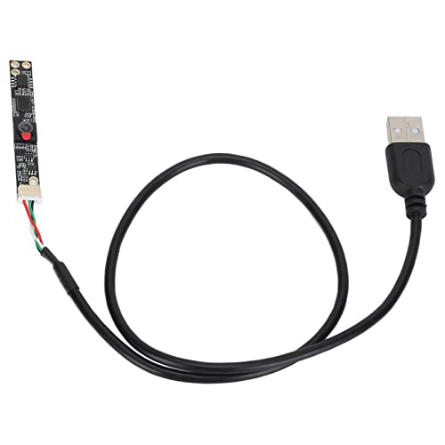 Agatige 1 MP Kameramodul, 66° 2,8 Mm Kamera Mit Festem Fokus USB 2.0 Webcam-Board-Entwicklungsboard Mit USB-Kabel HBVCAM-NB20231W Für Elektronische Geräte von Agatige