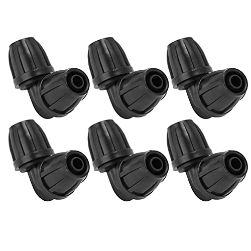 Agatige 20pcs Tropfbewässerung Ellbogenanschläge, 8/11 Bilaterale Tropflinie Stecker Gartenschlauch Ellbogen mit Schloss für Gartenschlauch -Schlauchklebebandanschluss Agatige 20pcs Tropfbewässerung Ellbogenanschläge, 8/11 Bilaterale Tropflinie Stecker Gartenschlauch Ellbogen mit Schloss für Gartenschlauch -Schlauchklebebandanschluss von Agatige