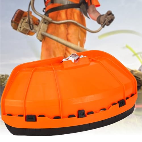 Agatige 26mm/28 mm Orangenschneiderabdeckung für Benzingrasschneider, Hochleistungswetter -Rasenmäher -Zubehör für Pinselschneider (37x20 cm) von Agatige