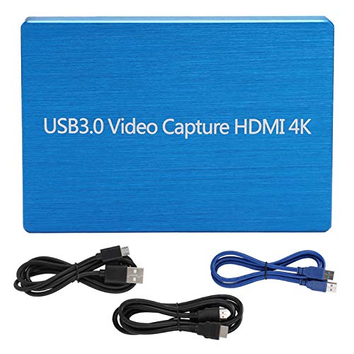 Agatige 4Kx2K HDMI zu USB3.0 Videoaufnahmekarte HD-Recorder Spielaufnahmekarte Video für Spiel-/Video-Live-Streaming von Agatige