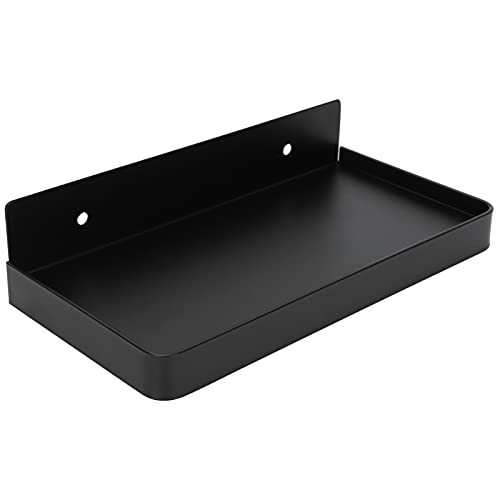 Agatige Badezimmer Telefonhalter, wandmontierte dicke Edelstahl -Telefon -Lagerregal -Toilettenzubehör kleine schwimmende Wandregale für Badezimmer Küchentoilettenbüro, 185x90mm von Agatige