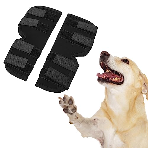 Agatige Dog Knee Brace, Breathable Joint Protection Dog Rear Leg Support Brace for Postoperative Recovery (M) von Agatige