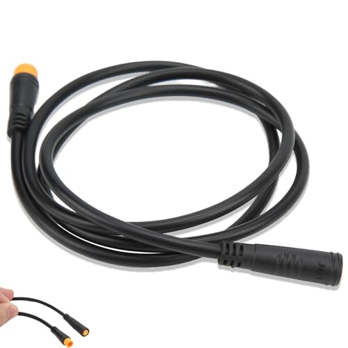 Agatige E Fahrrad Daumen Drosselklappenkabel, wasserfestes weibliches bis männliches Verlängerungskabel, 87 cm Länge 3 Pin Fingergeschwindigkeitsregelungsbeschleuniger für die Ausdehnung Agatige E Fahrrad Daumen Drosselklappenkabel, wasserfestes weibliches bis männliches Verlängerungskabel, 87 cm Länge 3 Pin Fingergeschwindigkeitsregelungsbeschleuniger für die Ausdehnung von Agatige