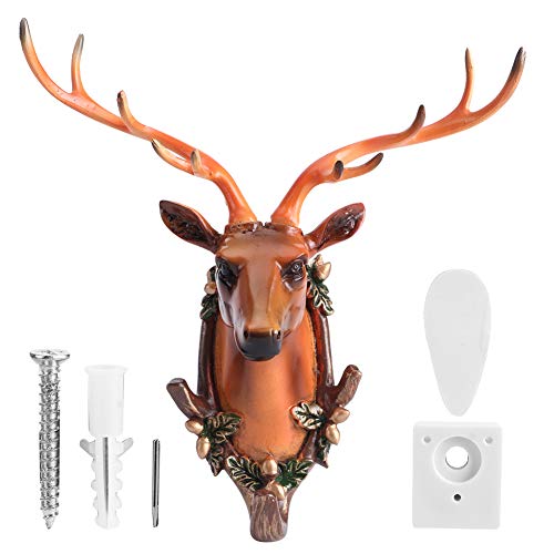 Agatige Hanging Haken, Wandhaken Harz Tierform Badezimmer Handtuch Haken Hutschlüssel Kleiderbügel für Küchen Wohnzimmer Schlafzimmer (Jahrgang) von Agatige