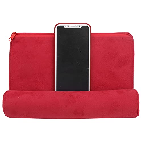 Agatige Kissen-Tablet-Ständer, Faltbar, Wildleder, Multi-Winkel, Für Tablets, Smartphones, E-Reader, Bücher, Zeitschriften von Agatige
