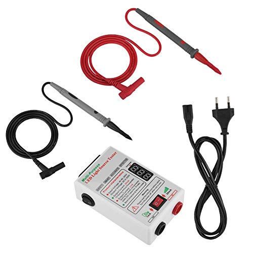 Agatige LED Tester Backlight Tester, High Light LED LCD TV Backlight Tester für Alle Größen Strom- und Spannungsanpassung EU 85-265V(GJ3C High and Low Current Switch) von Agatige