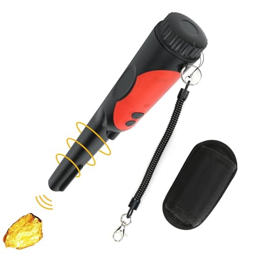 Tragbar Metallsuchgerät, wasserdichte Pinpointer, 5-8 cm Messbereich Metalldetektor-Pinpointer, ABS wasserdichter Hand-Metalldetektor-Stab Außenerkennung Positionierungshilfsstange für Stränden von Agatige