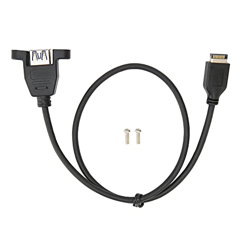 Agatige Panel Mount USB 3.1 Frontpanel-Anschluss auf Typ A USB3.0 Buchse Verlängerungskabel von Agatige