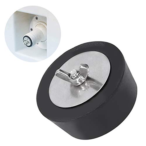 Agatige Pool Winterizing Plug, 63mm Winter Rubber Expansion Plug Winterizing Rubber Hole Stoppers Return Skimmer with SS Screw Bolts for Swimming Pool Pipework von Agatige