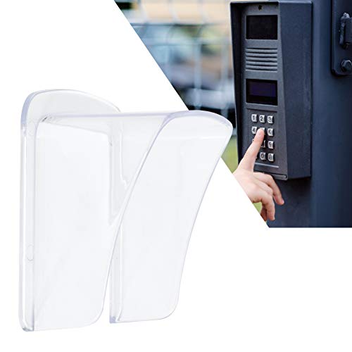Agatige Regenschutz Türklingel, Wasserdicht Universal Türklingel Regenschutz Zugangskontrolle Abdeckung Für Home Access Controller Passwort Kartenleser von Agatige