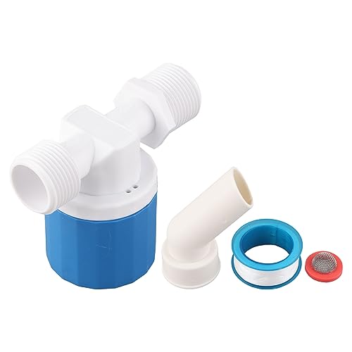 Automatisches Wasserspiegel -Kontrollventil, Nylon -Energiesparventil -Fischventil -Fischtank für Solarwarmwasserbereiter Aquarium Viehstock Teich (1 ") von Agatige