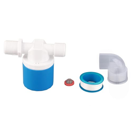 Automatisches Wasserspiegel -Kontrollventil, Nylon -Energiesparventil -Fischventil -Fischtank für Solarwarmwasserbereiter Aquarium Viehstock Teich (3/4 ") von Agatige