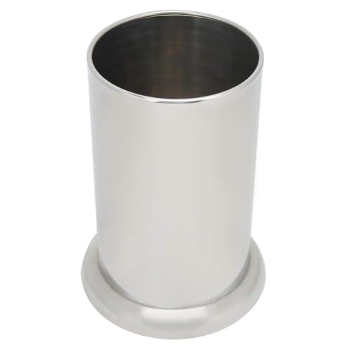 Besteckhalter, Edelstahl Küchenutensilienhalter Trinkhalm Löffel Gabeln Stäbchen Aufbewahrung Besteck Caddy Organizer für Hausbar, 10 x 17cm von Agatige