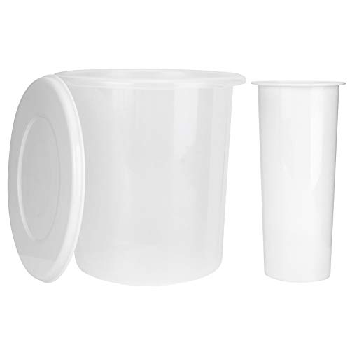 Clear Ice Cup, 6,9 × 6,7 × 5,1 in klarer Flaschenkühler -Rennstecher wiederverwendbarer Rennstecher für Eiseimer Nachfüllungsmodell mit Deckel Clear Ice Cup, 6,9 × 6,7 × 5,1 in klarer Flaschenkühler -Rennstecher wiederverwendbarer Rennstecher für Eiseimer Nachfüllungsmodell mit Deckel von Agatige