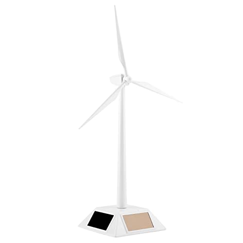 Desktop Windturbine Modell, Solar betriebene Windmühlen ABS Kunststoffe, Schreibtisch Heim Handwerk Kinder Wissenschaft Kits Spielzeug Bildung Weiß Desktop Windturbine Modell, Solar betriebene Windmühlen ABS Kunststoffe, Schreibtisch Heim Handwerk Kinder Wissenschaft Kits Spielzeug Bildung Weiß von Agatige