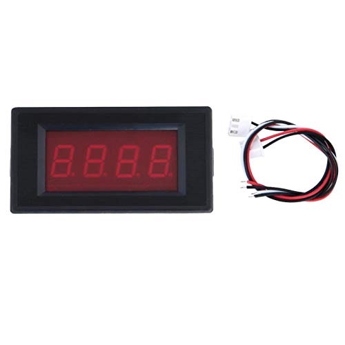 Digitales Amperemeter-Panel, DC 75 mV 3 1/2 Digitale Rote LED-Anzeige Ampere Panel Meter Amperemeter Reaktionszeit 0,3 s(DC50A) von Agatige