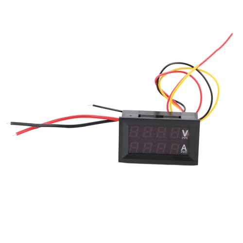 Digitales Voltmeter-Amperemeter, 4-stellige LED-Anzeige, Spannung, Strom, Tester, DC 0–200 V, 10 A, Multimeter, Anzeigedetektor für Experimente mit elektronischen Schaltkreisen, Digitales Voltmeter-Amperemeter, 4-stellige LED-Anzeige, Spannung, Strom, Tester, DC 0–200 V, 10 A, Multimeter, Anzeigedetektor für Experimente mit elektronischen Schaltkreisen, von Agatige