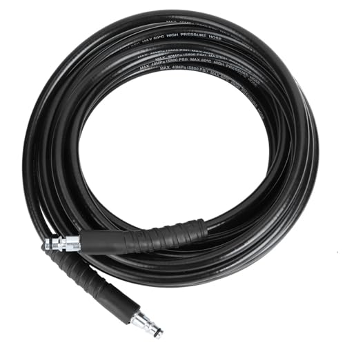Ersatzwasserschlauch, Autowaschanschluss Wasserrohr Hochdruckreinigungswaschschlauchrohrrohranpassung mit 12 mm bis 9 mm Schnittstelle für K2 K3 K4 K5 K -Serie (8m) von Agatige