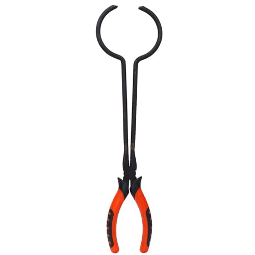 Foundry Crucible -Kolbenzange, 15,4 -Zoll -Tiegelzange 2,6 -Zoll -Durchmesser Gold Schmelzofenhalter Klemme Gusszange Schmuck Making Universal Tange Werkzeug von Agatige