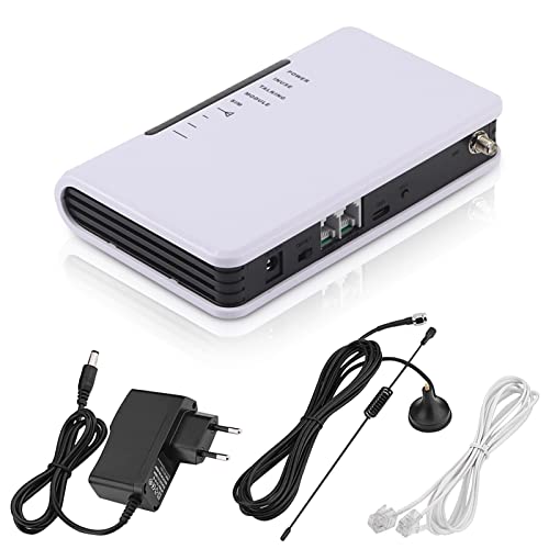 GSM Drahtloses Terminal, GatewayFestnetz drahtlos zu GSM-Telefonzelle Kompatibel mit 2G/GSM-Netzen, Festnetz Zugangs Plattform Telefonbox mit SMA Antenne, RJ-11 Telefonbuchse, Plug and Play von Agatige
