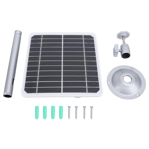 Kamera-Solar panel, 20W 5V mono kristallines Solarstrom panel IP68 Hochleistungs-ABS-Aluminium legierung panel mit verstellbarer Halterung für Outdoor-Sicherheits kameras Wildlife Kamera-Solar panel, 20W 5V mono kristallines Solarstrom panel IP68 Hochleistungs-ABS-Aluminium legierung panel mit verstellbarer Halterung für Outdoor-Sicherheits kameras Wildlife von Agatige