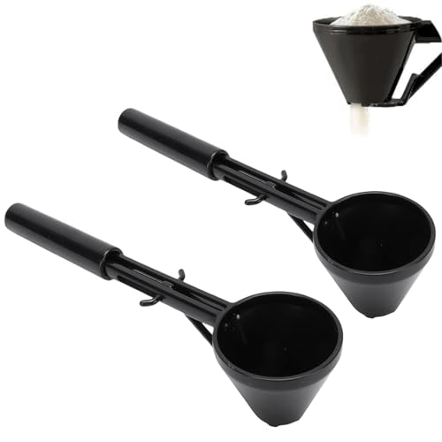 Messung von Scoop mit Trichter, wiederverwendbarem Plastikpulverpulverschaufel -Trichter -Kaffee -Löffel -Zubehör für Heim- und Bürogebrauch Messung von Scoop mit Trichter, wiederverwendbarem Plastikpulverpulverschaufel -Trichter -Kaffee -Löffel -Zubehör für Heim- und Bürogebrauch von Agatige