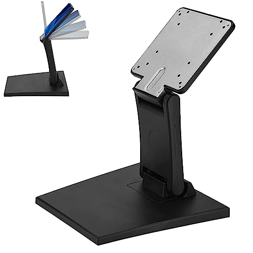 Monitorhalterung Stand, Einstellbar LED LCD Monitor Ständer 10-24 Zoll Flach TV Bildschirm klappbar Metall Monitor Schreibtisch Halterung Unterstützt VESA kompatibel 75x75mm 100x100mm von Agatige