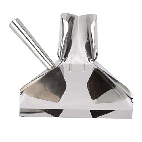 Pommes-Frites-Schaufel aus Edelstahl, Mehrzweck-Popcornschaufel aus Metall, Pommes-Frites-Popcornschaufel für Snacks, Desserts, Heimkinos, Buffets von Agatige
