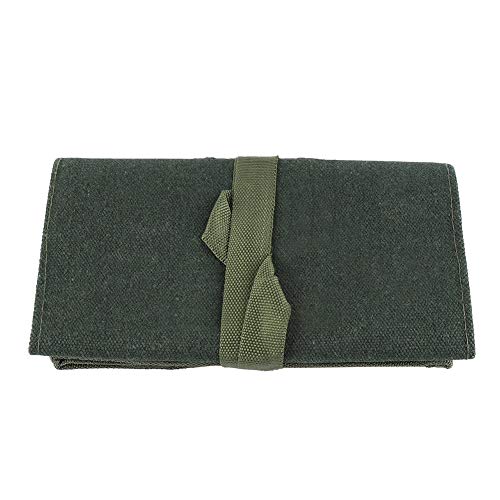 Roll -Symbolletasche, Speicherpaket Set Rolling Bag Canvas Bonsai Tools Roll Multifunktional Utility Meißel Beutel für Gartentaschen Werkzeugrollen Organizer von Agatige