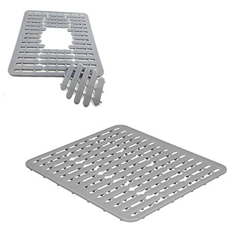 Silikonspüle Matte, Nonslip Multipurpose -Spüle Beschützer Matte Isolierung Küchennetzzubehör für Boden Küchenbauernhaus von Agatige