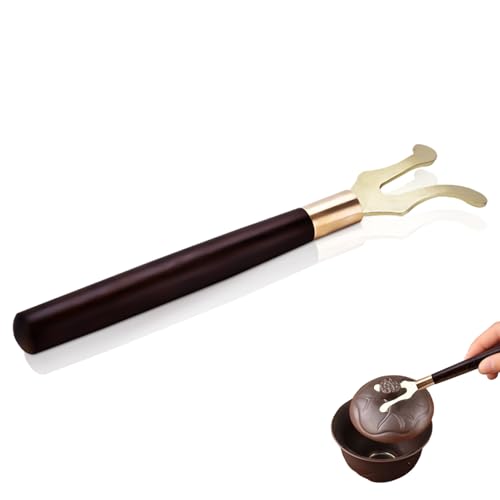 Teekanne Deckelclip, Hitze Isolierung Teekesselabdeckung mit Holzgriff Gusseisenkopf Kaffee -Tee Werkzeuge für gusseisere japanische Kessel Tetsubin Kung Fu Heiße Teekanne Teekanne Deckelclip, Hitze Isolierung Teekesselabdeckung mit Holzgriff Gusseisenkopf Kaffee -Tee Werkzeuge für gusseisere japanische Kessel Tetsubin Kung Fu Heiße Teekanne von Agatige